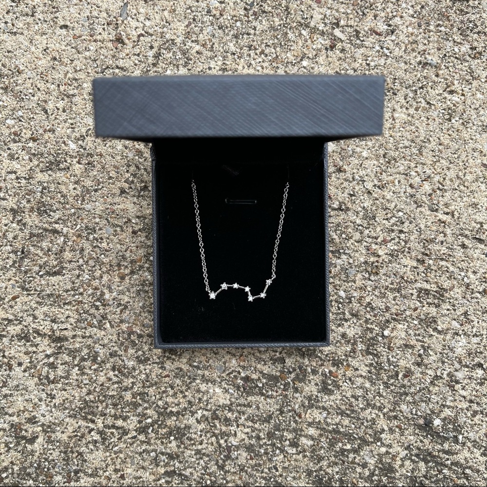 NEW Sterling Silver SCORPIO Constellation Necklace